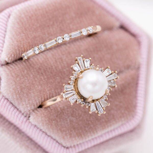 Custom Pearl Ring