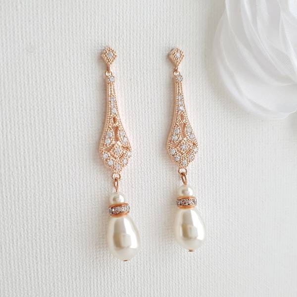 Gold Earrings For Weddings