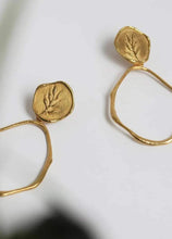 Angel Hoops Golden Earrings